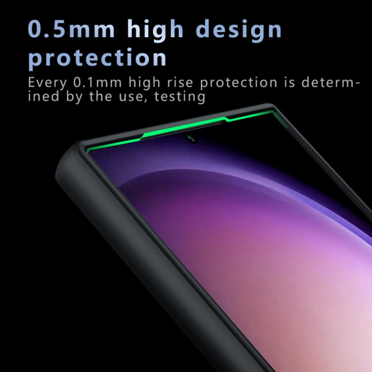 For Samsung Galaxy S24 Ultra 5G Armor MagSafe Precise Hole PC Hybrid TPU Phone Case(Frosted Black)
