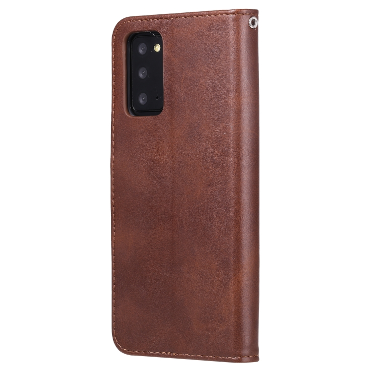 For Samsung Galaxy Note20 Fashion Calf Texture Zipper Horizontal Flip Leather Case with Stand & Card Slots & Wallet Function(Brown) For Samsung Galaxy Note20 Fashion Calf Texture Zipper Horizontal Flip Leather Case with Stand & Card Slots & Wallet Function(Brown)