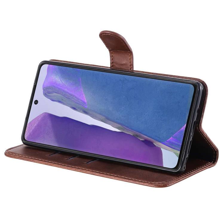 For Samsung Galaxy Note20 Fashion Calf Texture Zipper Horizontal Flip Leather Case with Stand & Card Slots & Wallet Function(Brown) For Samsung Galaxy Note20 Fashion Calf Texture Zipper Horizontal Flip Leather Case with Stand & Card Slots & Wallet Function(Brown)