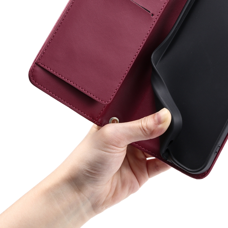 For Samsung Galaxy S23 Ultra 5G Ring Buckle Rhombic Leather Phone Case(Red) For Samsung Galaxy S23 Ultra 5G Ring Buckle Rhombic Leather Phone Case(Red)