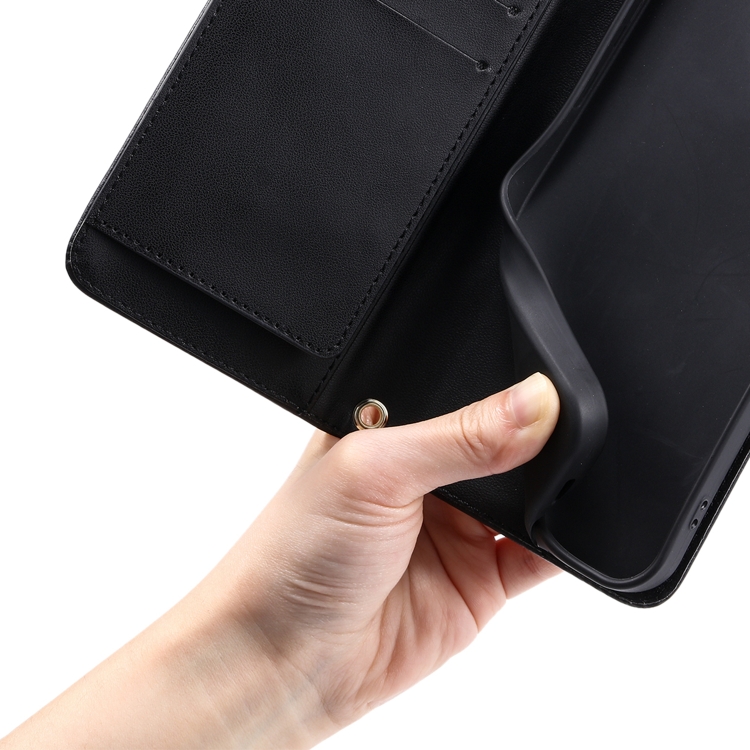 For Samsung Galaxy S23+ 5G Ring Buckle Rhombic Leather Phone Case(Black) For Samsung Galaxy S23+ 5G Ring Buckle Rhombic Leather Phone Case(Black)