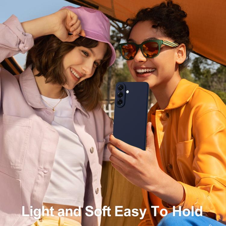 For Samsung Galaxy S26+ 5G Shockproof Silicone Magsafe Phone Case(Navy Blue)