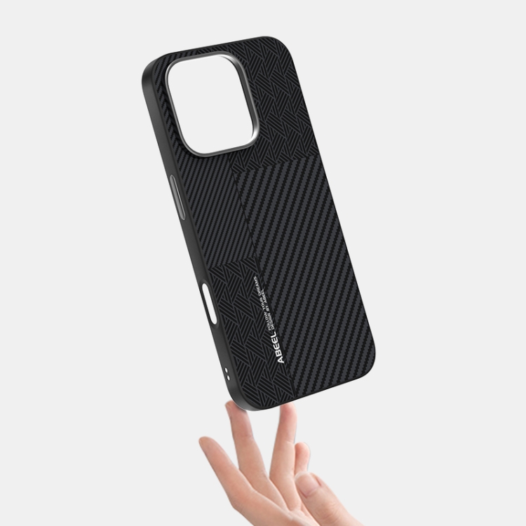 For iPhone 16 Pro ABEEL 6D Micro Relief MagSafe Magnetic Phone Case(Carbon Fiber Black) For iPhone 16 Pro ABEEL 6D Micro Relief MagSafe Magnetic Phone Case(Carbon Fiber Black)