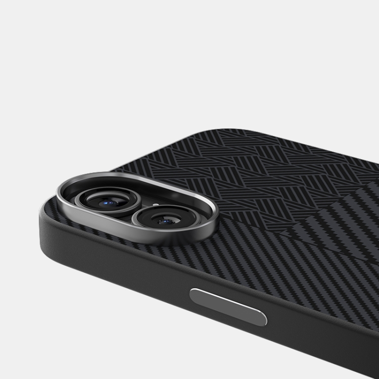 For iPhone 16 Plus ABEEL 6D Micro Relief MagSafe Magnetic Phone Case(Carbon Fiber Black) For iPhone 16 Plus ABEEL 6D Micro Relief MagSafe Magnetic Phone Case(Carbon Fiber Black)