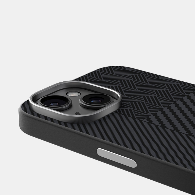 For iPhone 15 ABEEL 6D Micro Relief MagSafe Magnetic Phone Case(Carbon Fiber Black) For iPhone 15 ABEEL 6D Micro Relief MagSafe Magnetic Phone Case(Carbon Fiber Black)