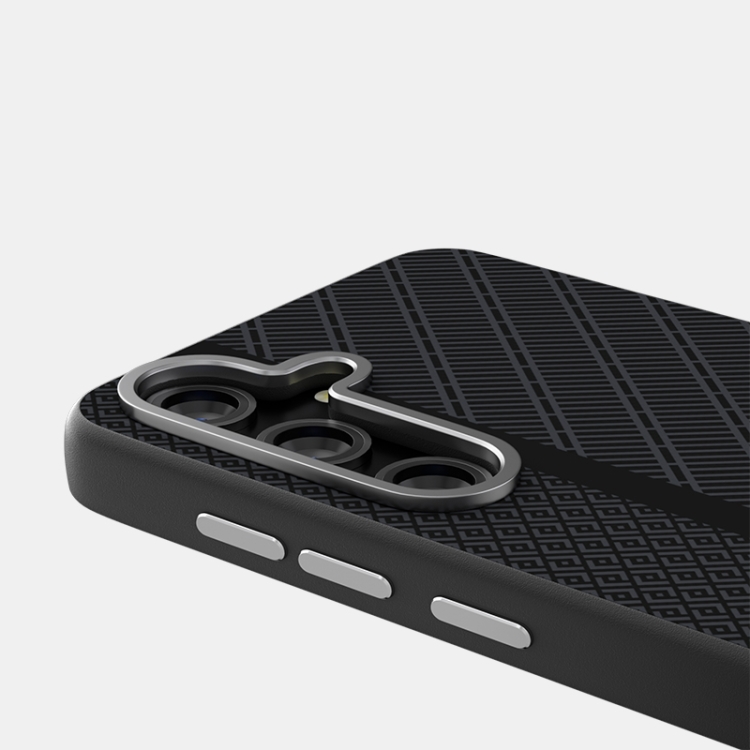 For Samsung Galaxy S25 5G ABEEL 6D Micro Relief MagSafe Magnetic Phone Case(Black) For Samsung Galaxy S25 5G ABEEL 6D Micro Relief MagSafe Magnetic Phone Case(Black)