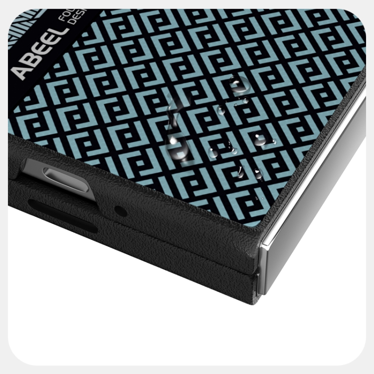 For Samsung Galaxy Z Fold6 5G ABEEL 6D Micro Relief MagSafe Magnetic Phone Case(Carbon Fiber Blue) For Samsung Galaxy Z Fold6 5G ABEEL 6D Micro Relief MagSafe Magnetic Phone Case(Carbon Fiber Blue)