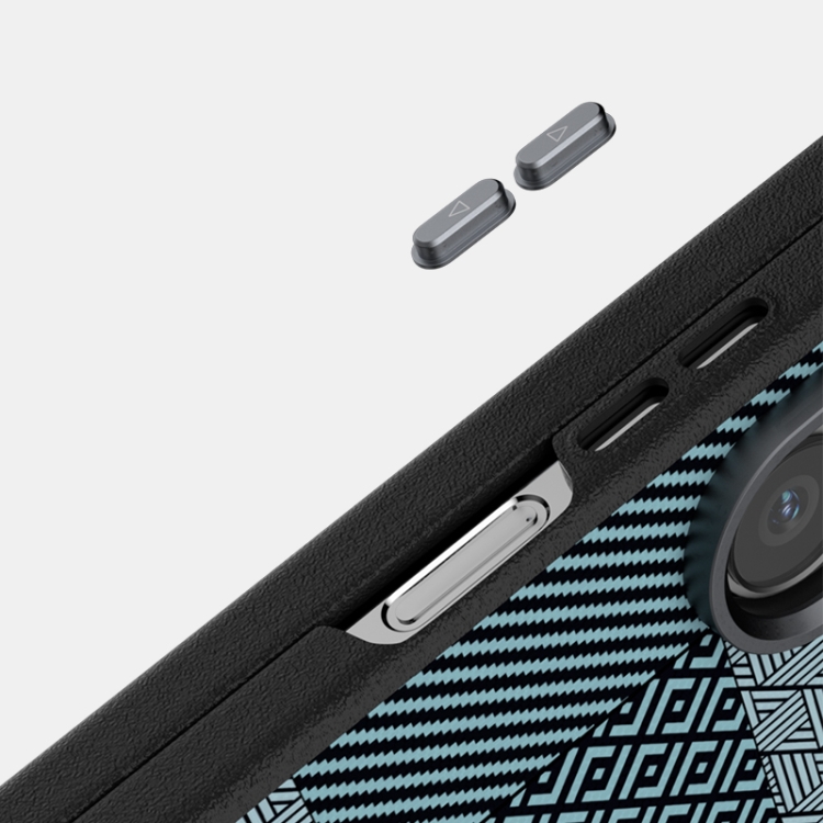 For Samsung Galaxy Z Fold6 5G ABEEL 6D Micro Relief MagSafe Magnetic Phone Case(Carbon Fiber Blue) For Samsung Galaxy Z Fold6 5G ABEEL 6D Micro Relief MagSafe Magnetic Phone Case(Carbon Fiber Blue)
