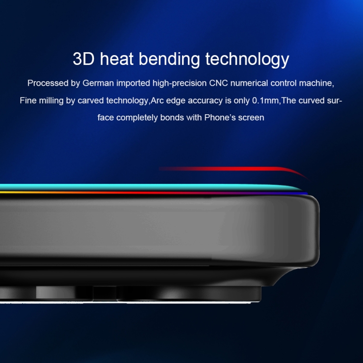 For iPhone 16 Pro NILLKIN 3D CP+MAX Anti-Explosion Full Coverage Tempered Glass Film For iPhone 16 Pro NILLKIN 3D CP+MAX Anti-Explosion Full Coverage Tempered Glass Film