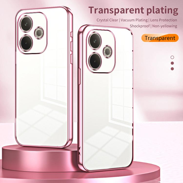 HOJODDO Phone Case For Oppo Find X5 Pro, Wave Glitter Cover With Electroplated Frame Design Anti-Slip And Shockproof, Camera Protection. Pink