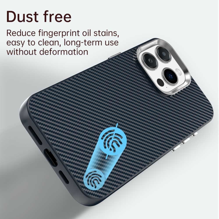 For iPhone 15 Pro Carbon Fiber Series IMD Phone Case(Blue) For iPhone 15 Pro Carbon Fiber Series IMD Phone Case(Blue)