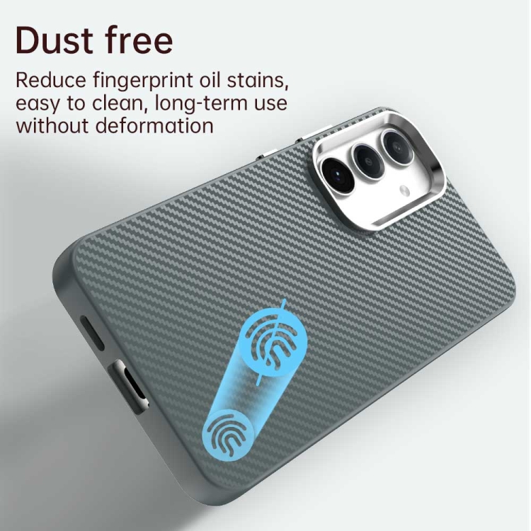 For Samsung Galaxy S25+ 5G Carbon Fiber Series IMD Phone Case(Grey) For Samsung Galaxy S25+ 5G Carbon Fiber Series IMD Phone Case(Grey)