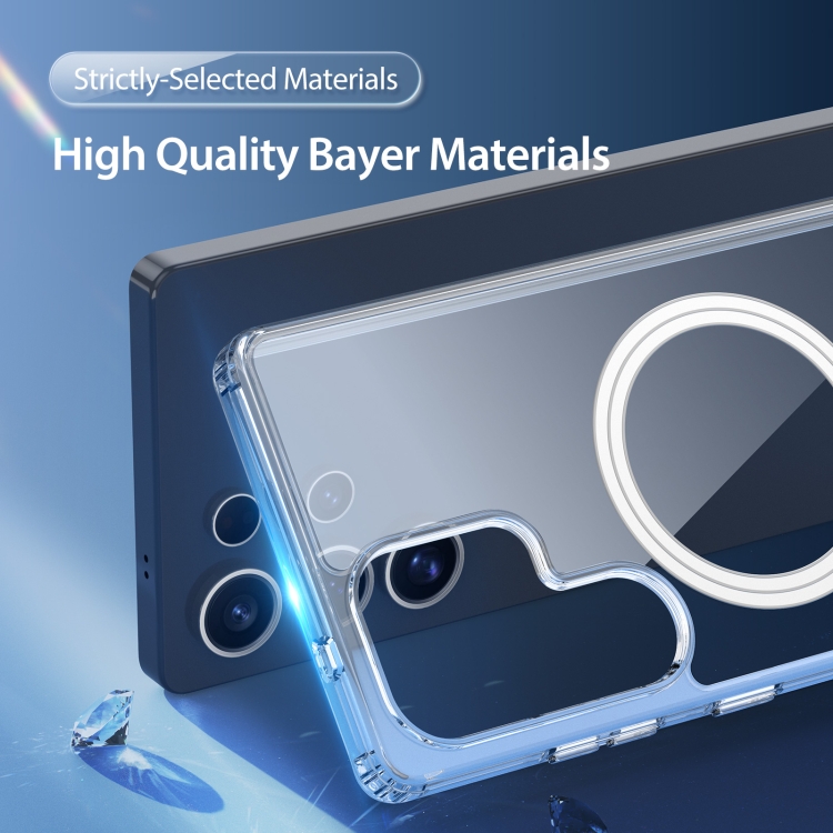For Samsung Galaxy S25 Ultra 5G DUX DUCIS Clin Mag Series Magsafe TPU Phone Case(Transparent) For Samsung Galaxy S25 Ultra 5G DUX DUCIS Clin Mag Series Magsafe TPU Phone Case(Transparent)