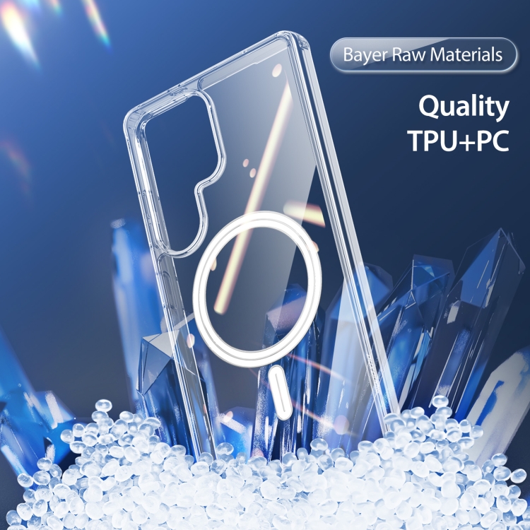 For Samsung Galaxy S25 Ultra 5G DUX DUCIS Clin Mag Series Magsafe TPU Phone Case(Transparent) For Samsung Galaxy S25 Ultra 5G DUX DUCIS Clin Mag Series Magsafe TPU Phone Case(Transparent)