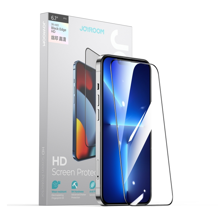 For iPhone 15 JOYROOM Knight Series 2.5D Full Screen HD Tempered Glass Film For iPhone 15 JOYROOM Knight Series 2.5D Full Screen HD Tempered Glass Film