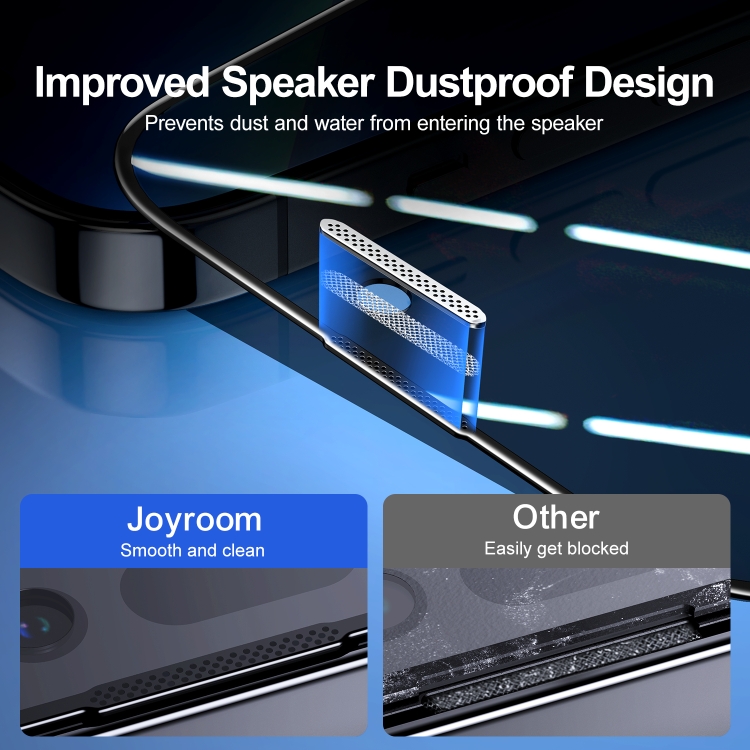 For iPhone 15 Plus JOYROOM Knight Series 2.5D Full Screen Privacy Tempered Film For iPhone 15 Plus JOYROOM Knight Series 2.5D Full Screen Privacy Tempered Film