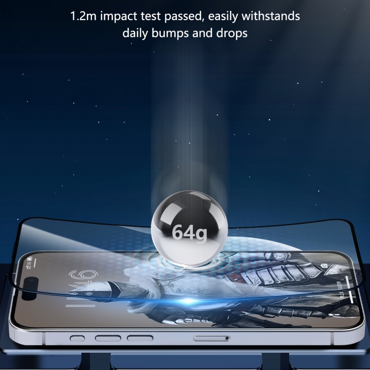 For iPhone 16 / 15 JOYROOM Zero Sense Series 2.5D Full Screen HD Tempered Glass Film For iPhone 16 / 15 JOYROOM Zero Sense Series 2.5D Full Screen HD Tempered Glass Film