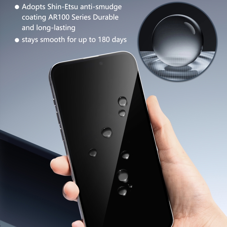 For iPhone 16 Pro JOYROOM Zero Sense Series 2.5D Full Screen Privacy Tempered Glass Film For iPhone 16 Pro JOYROOM Zero Sense Series 2.5D Full Screen Privacy Tempered Glass Film