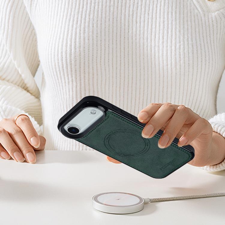 For iPhone 17 Air LC.IMEEKE Magsafe Phone Case(Green)