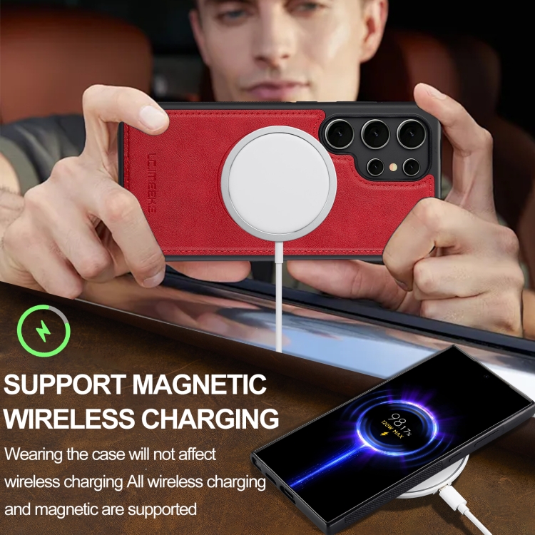 For Samsung Galaxy S23 Ultra 5G LC.IMEEKE Magsafe Phone Case(Red) For Samsung Galaxy S23 Ultra 5G LC.IMEEKE Magsafe Phone Case(Red)