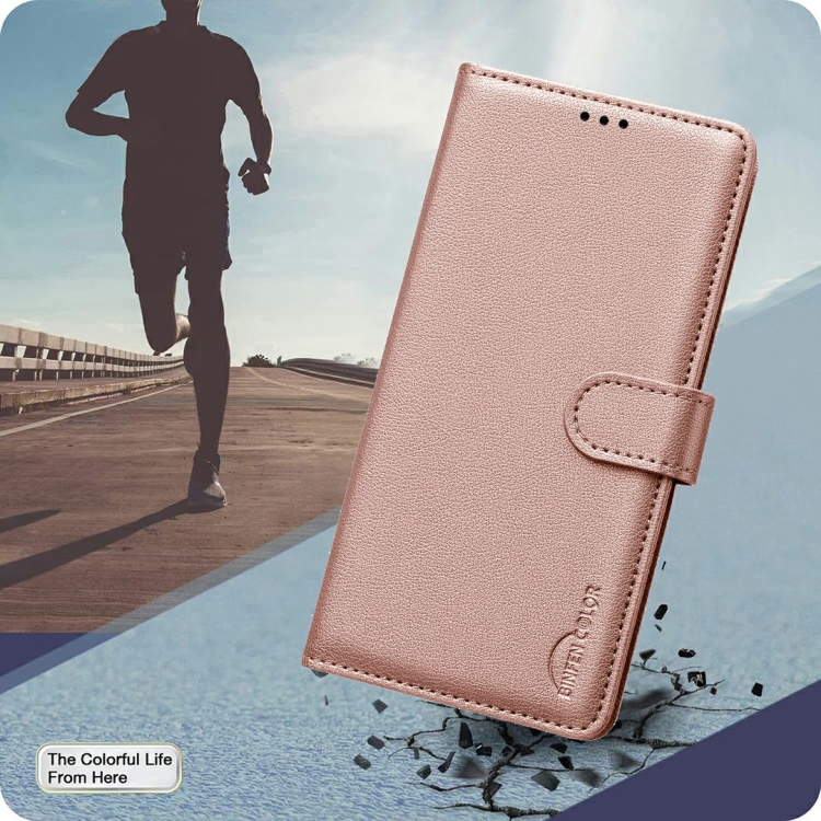 For Xiaomi 15 Litchi Texture RFID Anti-theft Leather Phone Case(Gold)