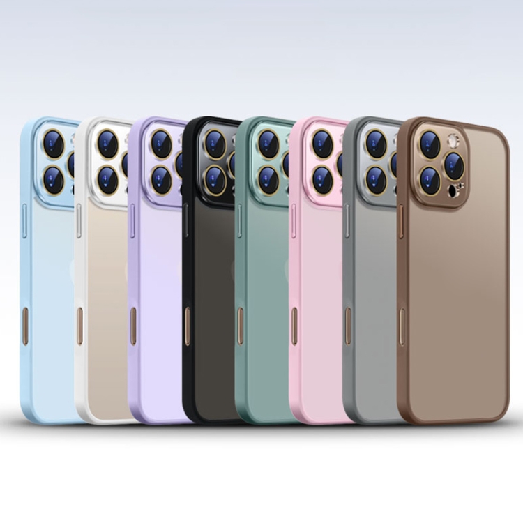 For iPhone 16 Pro Max Nano Semi-transparent Frosted Skin Feel