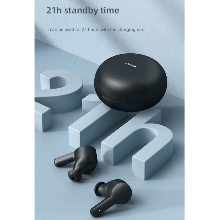 JOYROOM JR-TA1 Bluetooth 5.0 ANC TWS Active Noise Cancelling Wireless Bluetooth Earphone with Charging Box(Black) JOYROOM JR-TA1 Bluetooth 5.0 ANC TWS Active Noise Cancelling Wireless Bluetooth Earphone with Charging Box(Black)