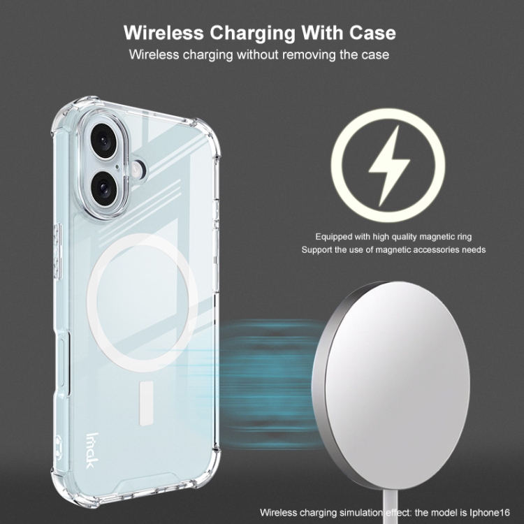 For Samsung Galaxy S25 5G IMAK Space Shield PC + TPU Airbag Shockproof MagSafe Phone Case(Transparent) For Samsung Galaxy S25 5G IMAK Space Shield PC + TPU Airbag Shockproof MagSafe Phone Case(Transparent)