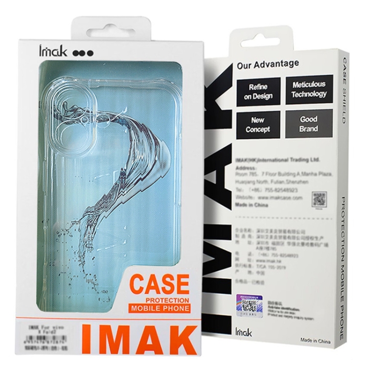 For Samsung Galaxy S25 5G IMAK Space Shield PC + TPU Airbag Shockproof MagSafe Phone Case(Transparent) For Samsung Galaxy S25 5G IMAK Space Shield PC + TPU Airbag Shockproof MagSafe Phone Case(Transparent)
