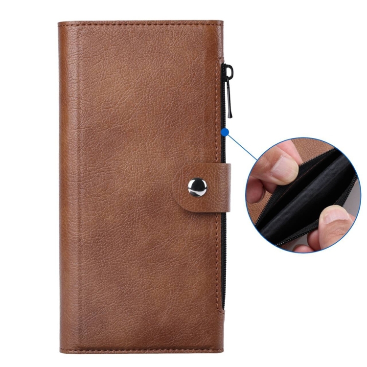 For iPhone 16 Pro ViLi GVS-C Series MagSafe Magnetic RFID Leather Flip Phone Case(Brown) For iPhone 16 Pro ViLi GVS-C Series MagSafe Magnetic RFID Leather Flip Phone Case(Brown)