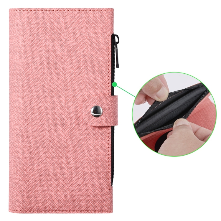 For iPhone 14 ViLi GBS Series MagSafe Magnetic RFID Leather Flip Phone Case(Pink) For iPhone 14 ViLi GBS Series MagSafe Magnetic RFID Leather Flip Phone Case(Pink)