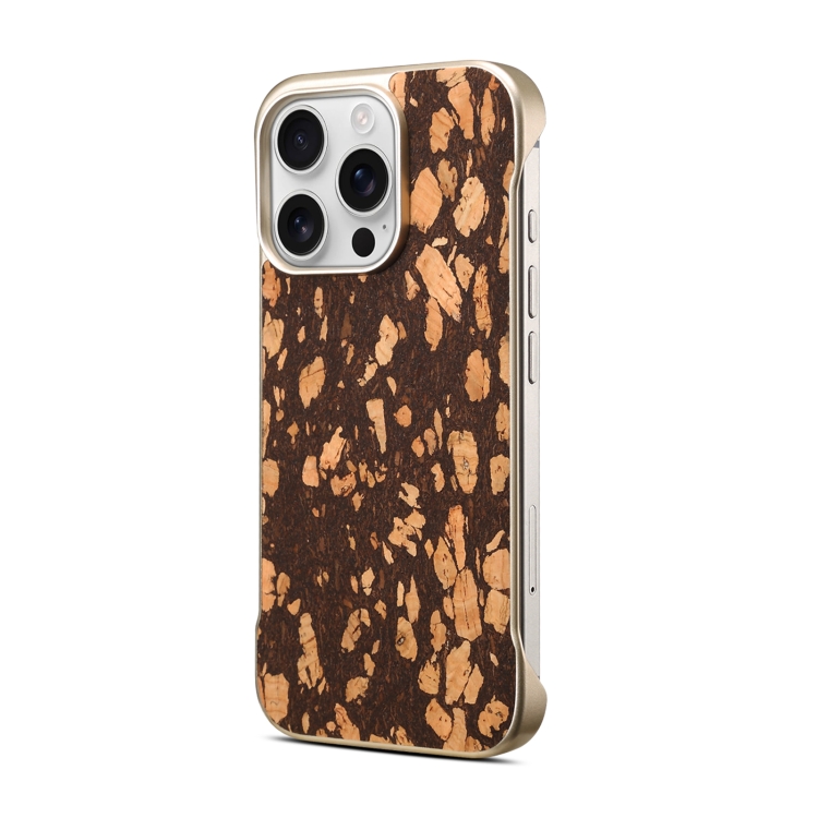 For iPhone 16 Denior A18 WoodenPaint MagSafe Phone Case(Brown) For iPhone 16 Denior A18 WoodenPaint MagSafe Phone Case(Brown)