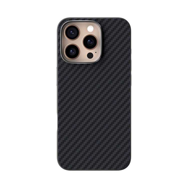For iPhone 16 Pro ABEEL C Carbon Fiber Series 6D Micro Relief MagSafe Phone Case(Black) For iPhone 16 Pro ABEEL C Carbon Fiber Series 6D Micro Relief MagSafe Phone Case(Black)