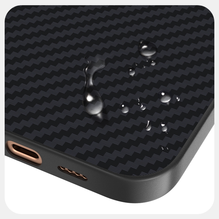For iPhone 14 Pro ABEEL C Carbon Fiber Series 6D Micro Relief MagSafe Phone Case(Black Red) For iPhone 14 Pro ABEEL C Carbon Fiber Series 6D Micro Relief MagSafe Phone Case(Black Red)