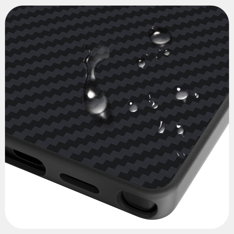 For Samsung Galaxy S25 Ultra 5G ABEEL C Carbon Fiber Series 6D Micro Relief MagSafe Phone Case(Black) For Samsung Galaxy S25 Ultra 5G ABEEL C Carbon Fiber Series 6D Micro Relief MagSafe Phone Case(Black)