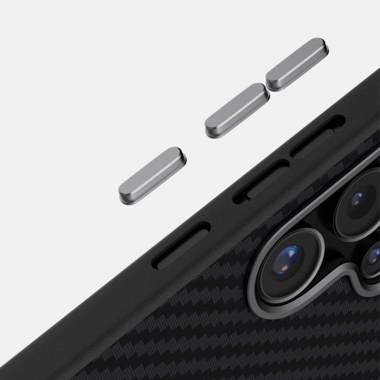 For Samsung Galaxy S25 Ultra 5G ABEEL C Carbon Fiber Series 6D Micro Relief MagSafe Phone Case(Black) For Samsung Galaxy S25 Ultra 5G ABEEL C Carbon Fiber Series 6D Micro Relief MagSafe Phone Case(Black)