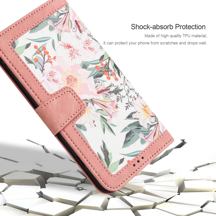 For Samsung Galaxy S25 Ultra 5G Floral Pattern Leather Phone Case with Lanyard(Pink) For Samsung Galaxy S25 Ultra 5G Floral Pattern Leather Phone Case with Lanyard(Pink)