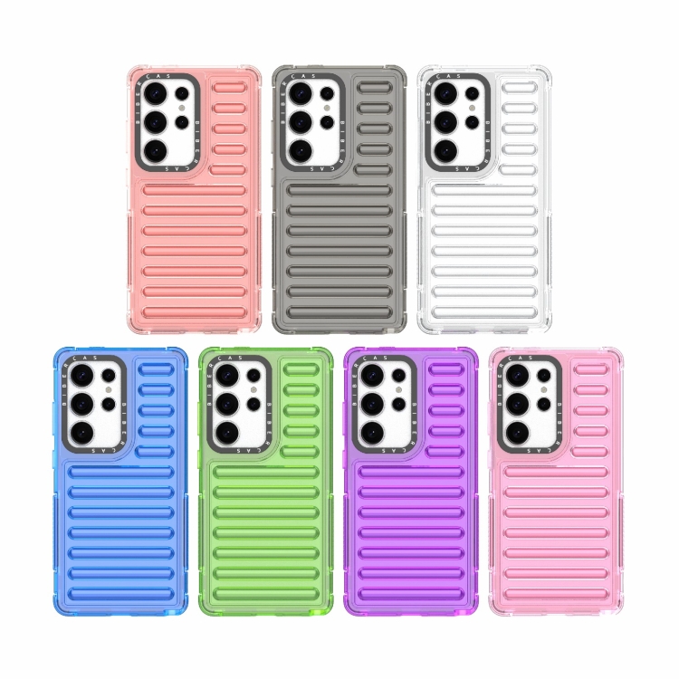 For Samsung Galaxy S25 Ultra 5G High Transparency TPU Hybrid PC Airbag Phone Case(Transparent Blue) For Samsung Galaxy S25 Ultra 5G High Transparency TPU Hybrid PC Airbag Phone Case(Transparent Blue)