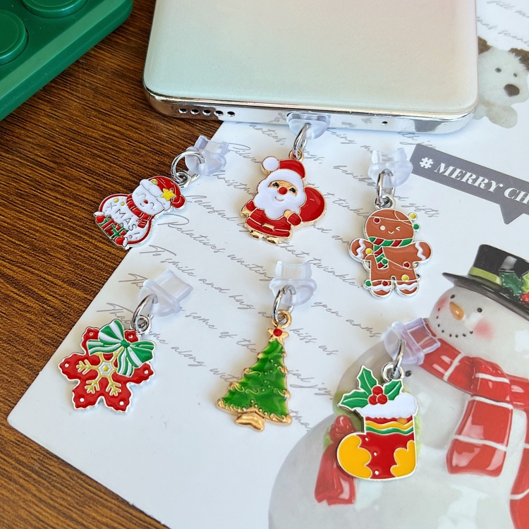 For Micro USB Christmas Series Dust Plug(Love) For Micro USB Christmas Series Dust Plug(Love)