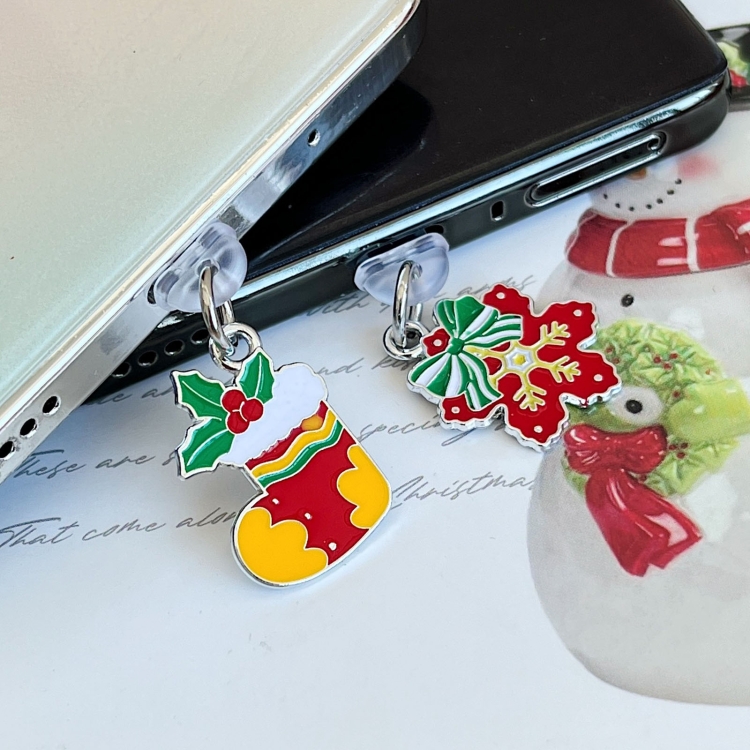 For Micro USB Christmas Series Dust Plug(Love) For Micro USB Christmas Series Dust Plug(Love)