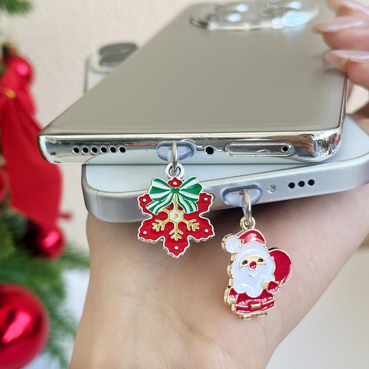 For Type-C Christmas Series Dust Plug(Love) For Type-C Christmas Series Dust Plug(Love)