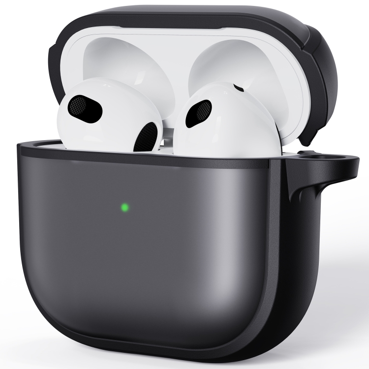 For AirPods 4 Skin Feel Series TPU Hybrid PC Case(Black) For AirPods 4 Skin Feel Series TPU Hybrid PC Case(Black)