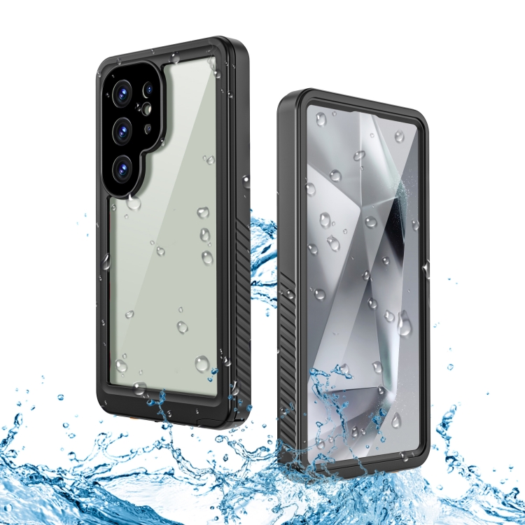 For Samsung Galaxy S25 Ultra 5G RedPepper IP68 Waterproof Triple-proof Phone Case(Black) For Samsung Galaxy S25 Ultra 5G RedPepper IP68 Waterproof Triple-proof Phone Case(Black)