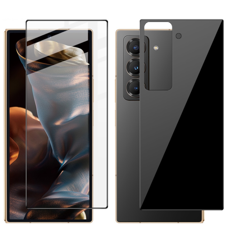 For Samsung Galaxy Z Fold Special imak Front Screen + Back Cover Tempered Glass Film For Samsung Galaxy Z Fold Special imak Front Screen + Back Cover Tempered Glass Film