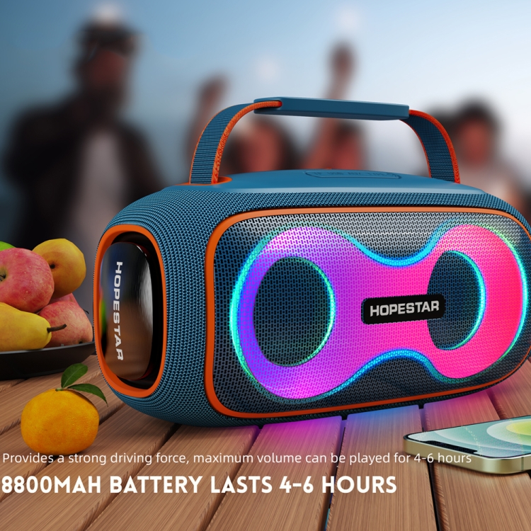 HOPESTAR Party Box 150 40W Outdoor Portable IPX5 Waterproof Bluetooth Speaker(Black) HOPESTAR Party Box 150 40W Outdoor Portable IPX5 Waterproof Bluetooth Speaker(Black)