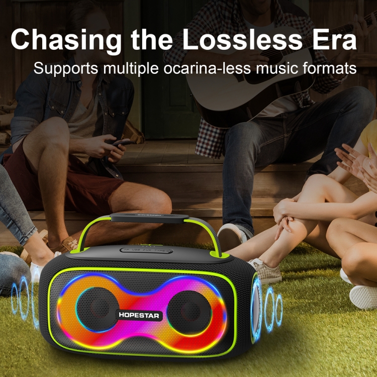 HOPESTAR Party Box 150 40W Outdoor Portable IPX5 Waterproof Bluetooth Speaker(Black) HOPESTAR Party Box 150 40W Outdoor Portable IPX5 Waterproof Bluetooth Speaker(Black)