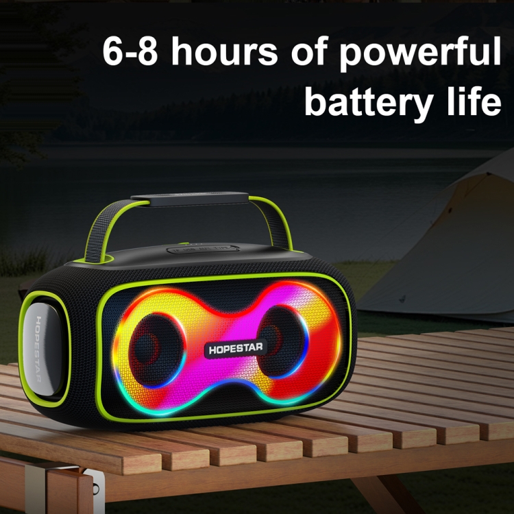 HOPESTAR Party Box 150 40W Outdoor Portable IPX5 Waterproof Bluetooth Speaker(Black) HOPESTAR Party Box 150 40W Outdoor Portable IPX5 Waterproof Bluetooth Speaker(Black)