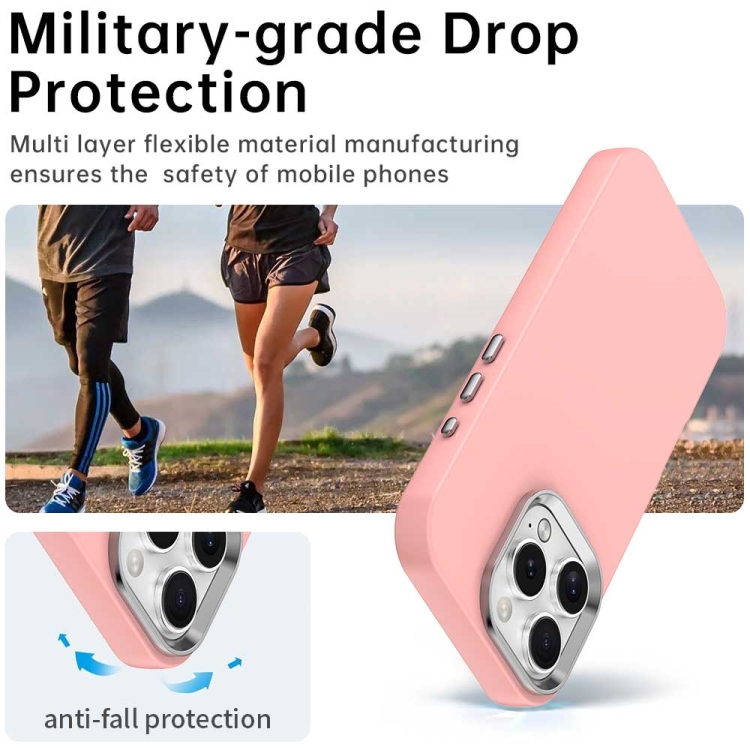 For iPhone 16 Pro Max Colorful Series Shockproof Phone Case(Pink) For iPhone 16 Pro Max Colorful Series Shockproof Phone Case(Pink)