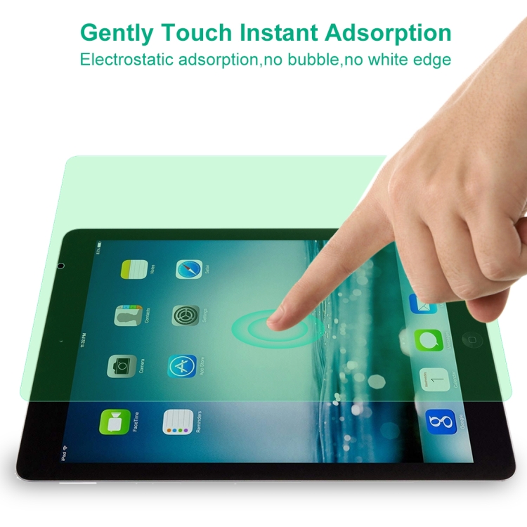 For iPad 9.7 2018 9H 2.5D Eye Protection Green Light Explosion-proof Tempered Glass Film For iPad 9.7 2018 9H 2.5D Eye Protection Green Light Explosion-proof Tempered Glass Film