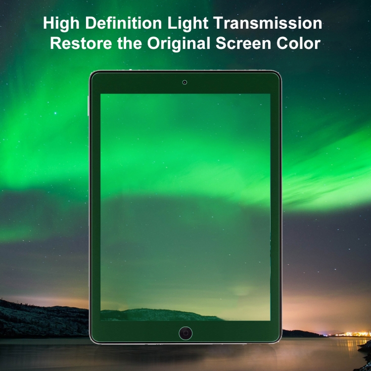 For iPad 9.7 2018 9H 2.5D Eye Protection Green Light Explosion-proof Tempered Glass Film For iPad 9.7 2018 9H 2.5D Eye Protection Green Light Explosion-proof Tempered Glass Film